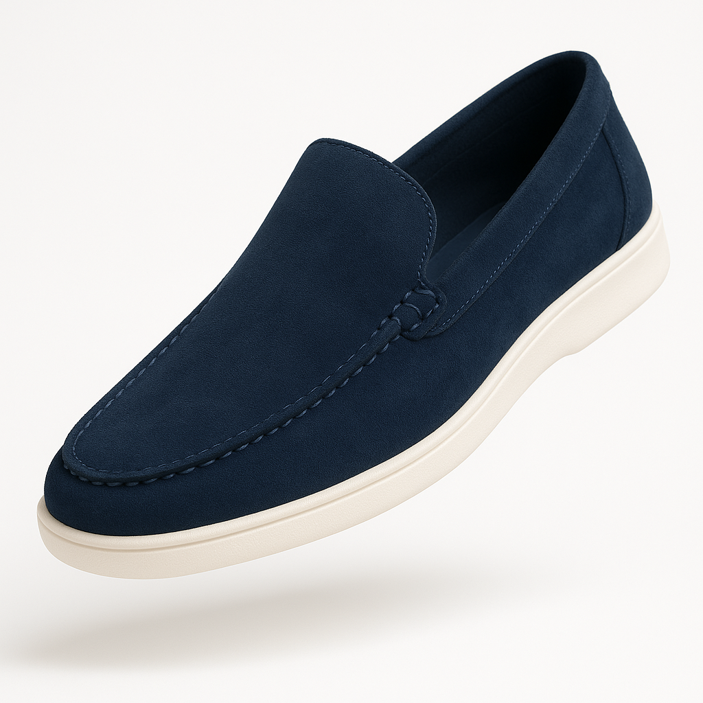 Suède loafers
