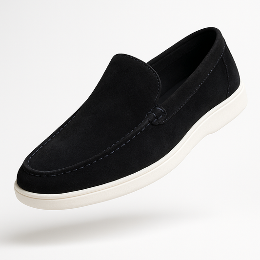 Suède loafers
